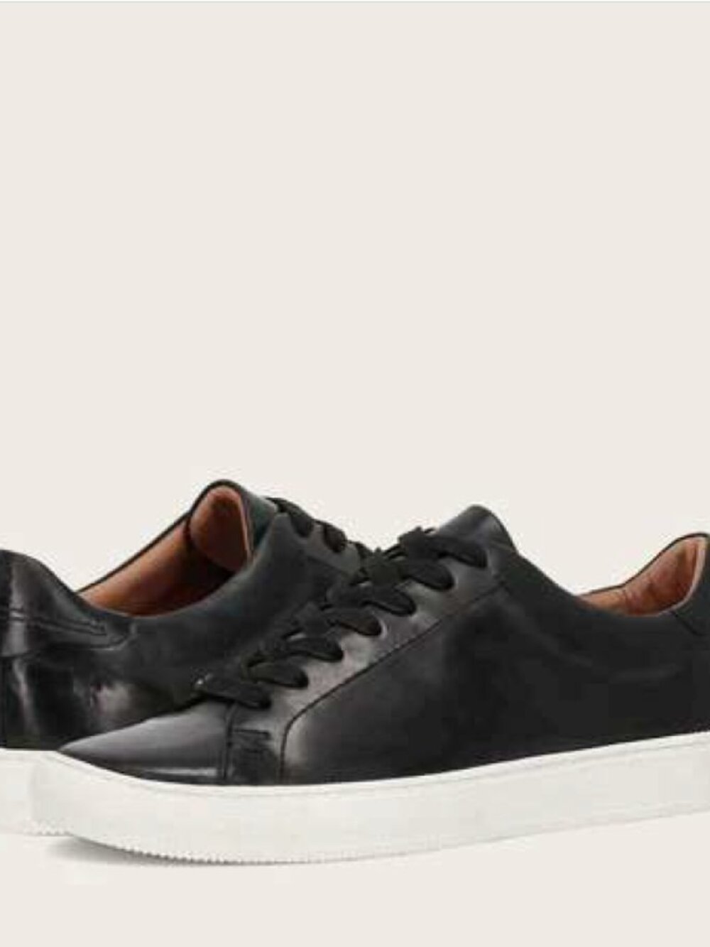Frye Men's Astor Low Lace Sneakers - Men's Size 11M - Black Leather - New in Box